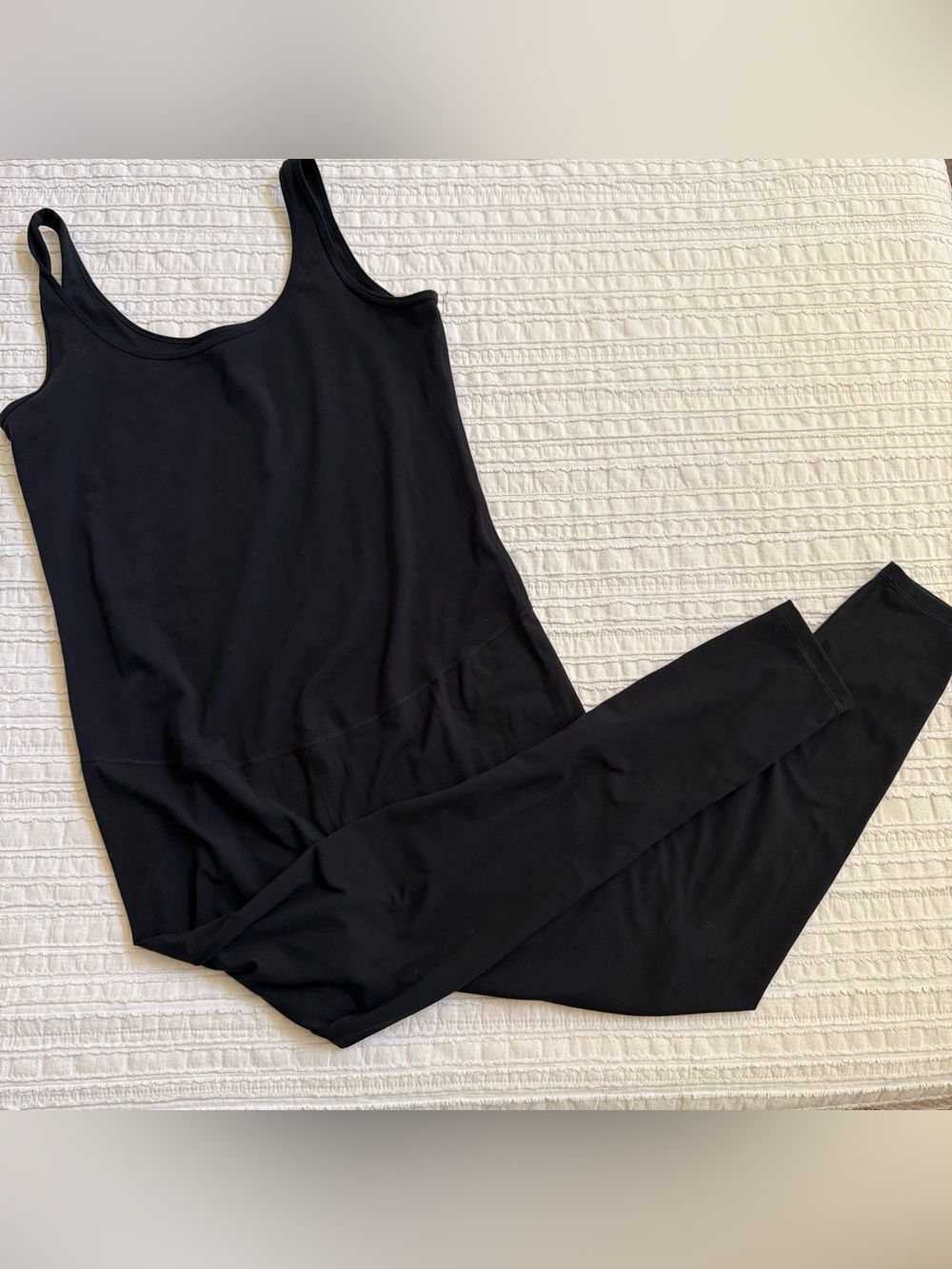 Maternity Black Tank Jumpsuit